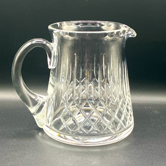 Vintage 1980’s Edinburgh Crystal Appin Pattern Water Pitcher Hand Blown